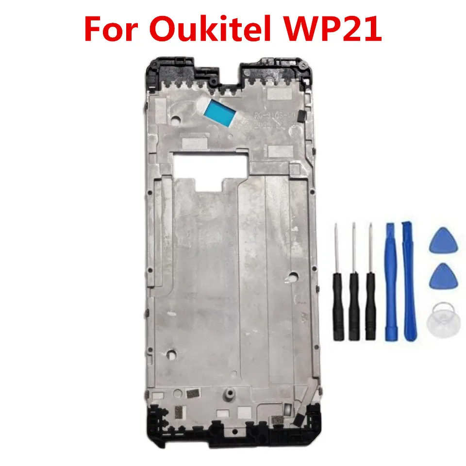 

Новый оригинальный для Oukitel WP21 6,78 дюймовый сотовый телефон Передняя средняя рамка металлические корпуса детали для поддержки металлической магнитной прочности