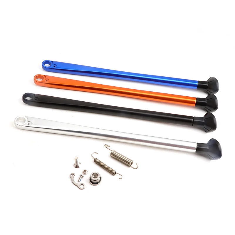 CNC Motocross Parking Side Stand Kickstand + Spring Kit For KTM 125 250