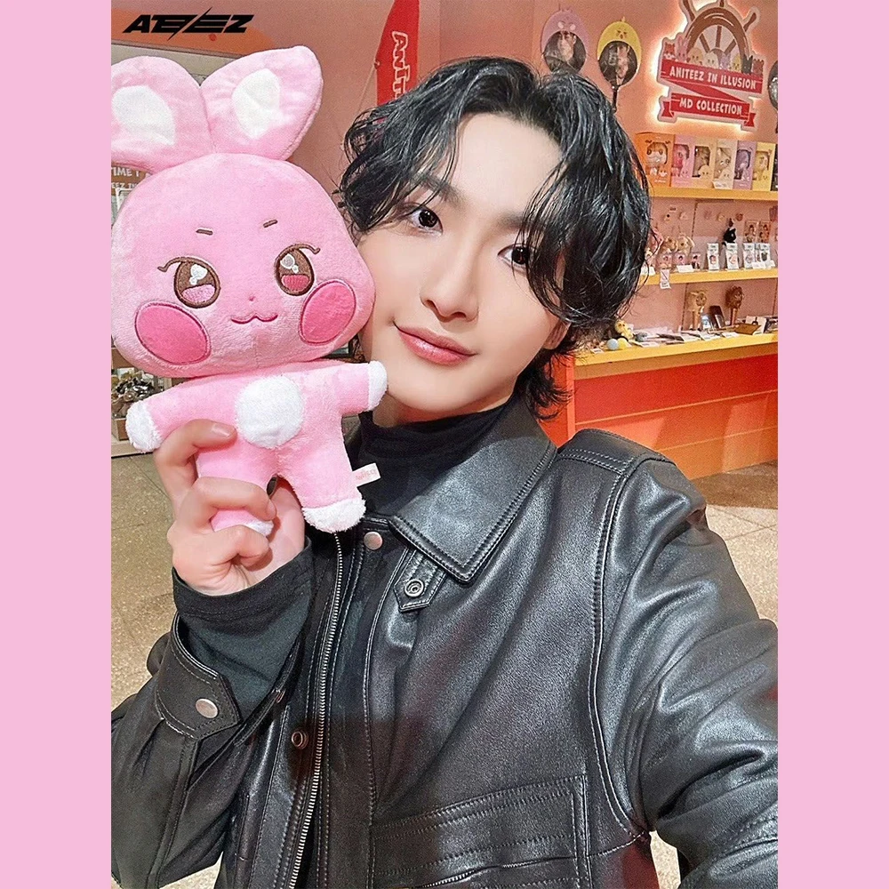 ateez ホンジュン 嬉しい チュンラミ ぬいぐるみキーホルダー