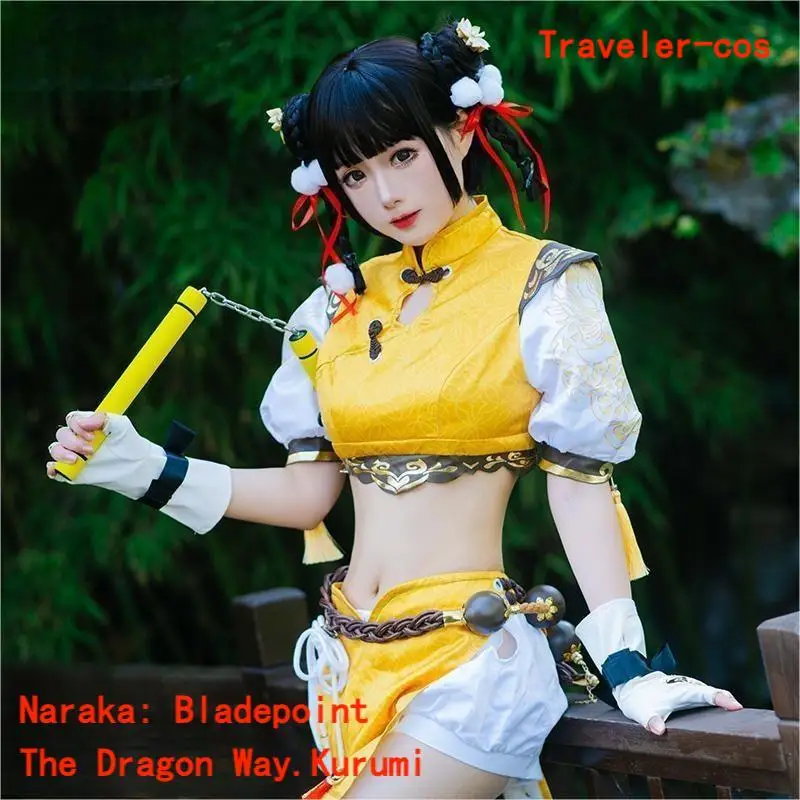 

Anime Game Naraka: Bladepoint Kurumi Suit Cosplay Costume Uniform Halloween Carnival Party Role Play Outfit Full Set