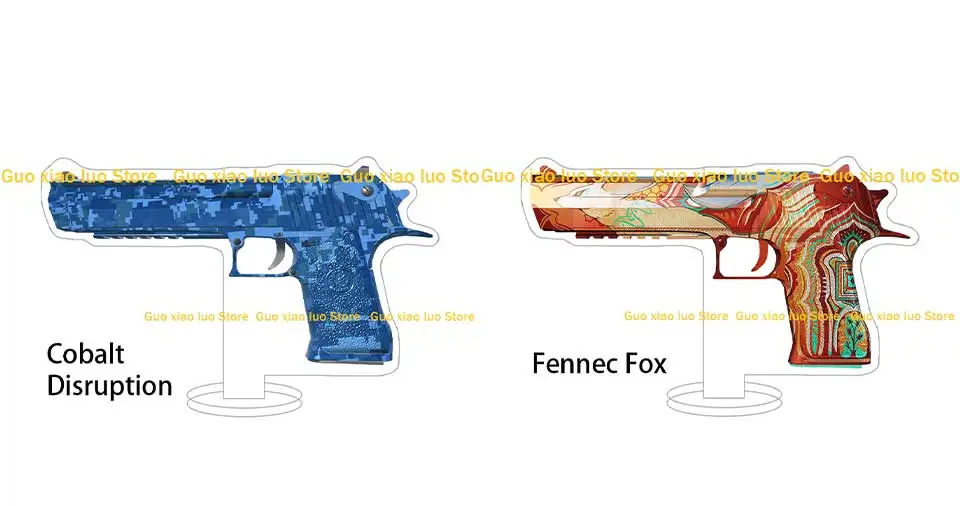 CS2GO Spielwaffe Pistolen Desert Eagle Blaze Golden Koi Hypnotic Sunset Storm Skins Acrylständer Jungen Weihnachtsgeschenk Ornament – Detail 7