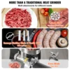 VEVOR Electric Meat Grinder, 6 Lbs/Min Capacity w/ Blade, Grinding Plate, Sausage Maker, Stainless Steel Commercial Meat Mincer 3