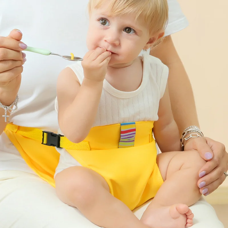 Portable Baby Meal Strap with Safety Fixed Belt Durable Toddler Safety Belt for Baby Dining Chair Adjustable Child Seat Harness