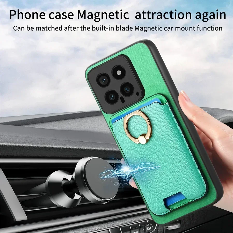 Premium 2-in-1 Detachable Leather Magsafe Wallet Case