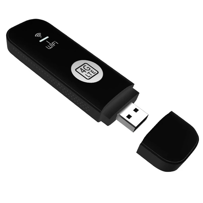 

4G USB Wi-Fi модем 150 Мбит/с 4G LTE, автомобильный беспроводной Wi-Fi роутер с поддержкой B28, Европейский диапазон, черный