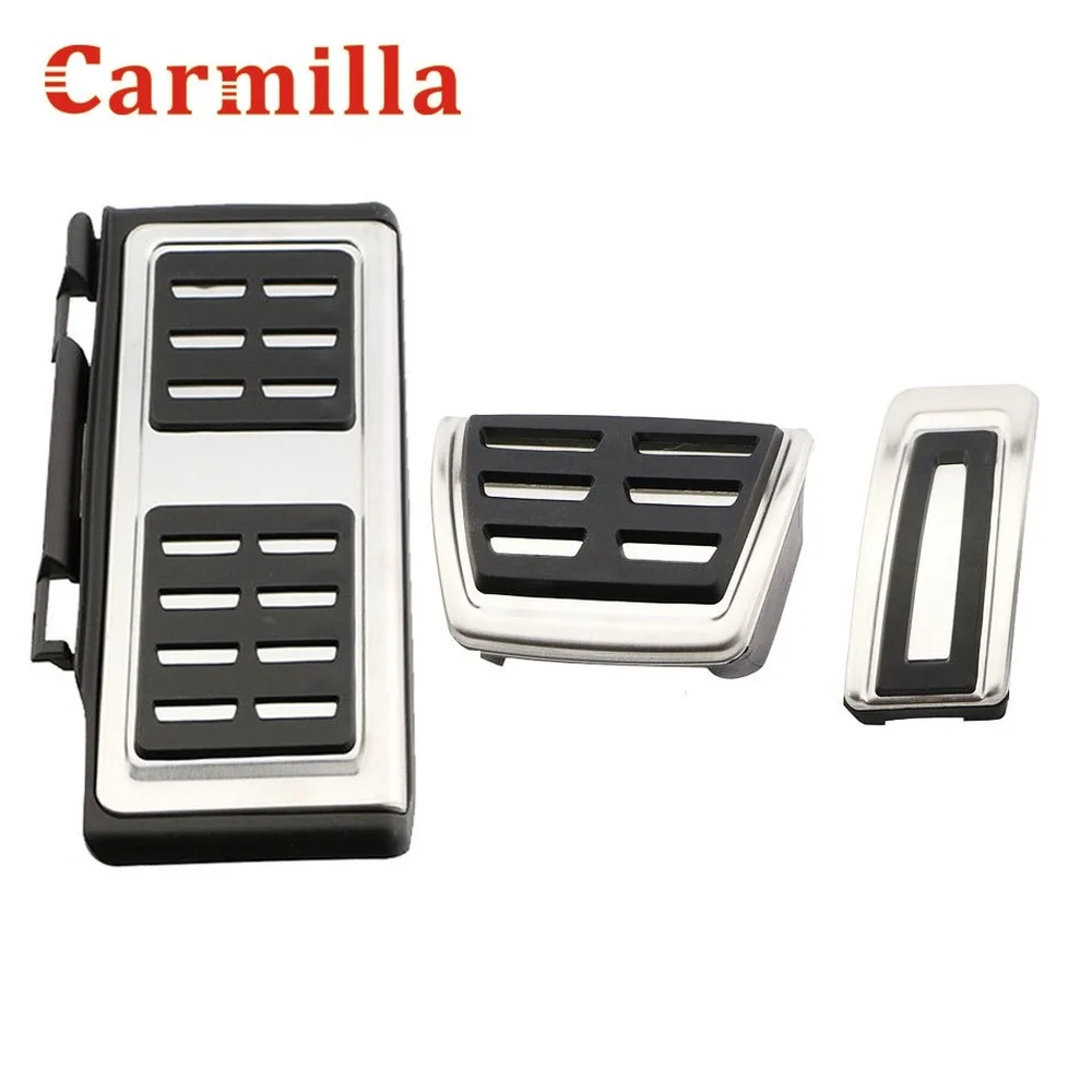 LHD Car Pedal Cover for VW Tiguan Passat B8 Golf 7 8 T-cross T-roc Troc Skoda Octavia A7 Seat Leon 5F MK3