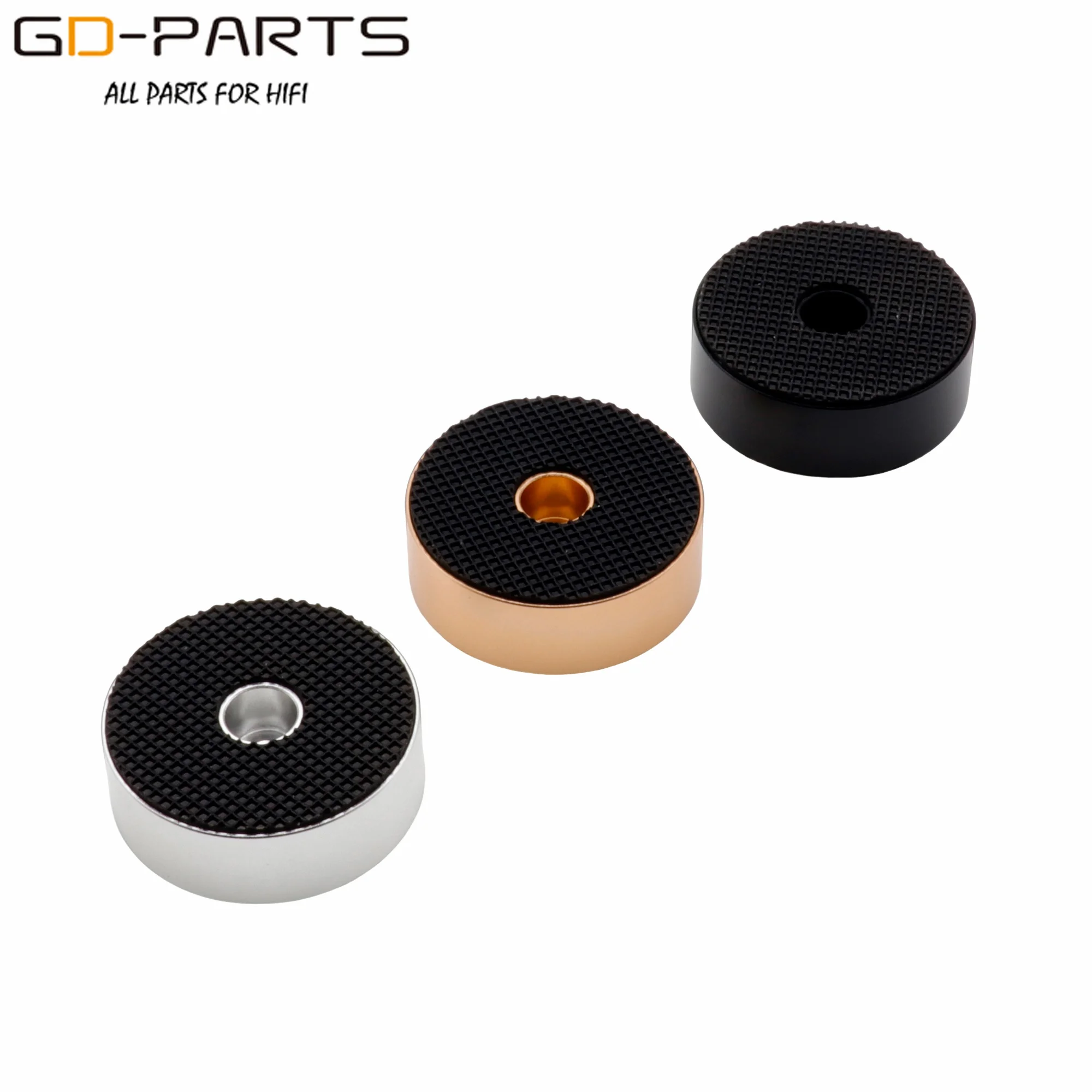 20mm 30mm 40mm Solid Aluminum Amplifier Feet Speaker Cabinet Isolation Stand Damper Leg Base DAC PC Turntable CD Player Mat Pad 3