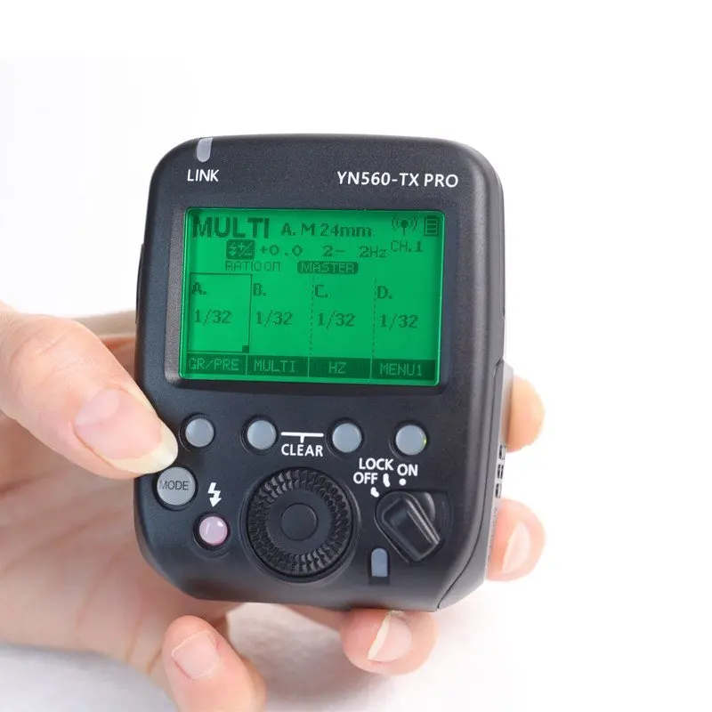 YN560-TX PRO YONGNUO Flash Wireless Trigger Manual Flash Controller for Sony Canon Nikon YN560III YN560IV YN685 YN200 Speedlite flash trigger