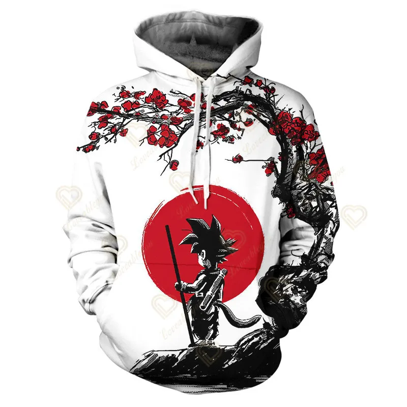 

New Dragon Ball Z Kids Hoodie Children Clothing Hoodie Suitable Boys Girl Long Sleeve Anime Sleeve Pullover Sweatshirt