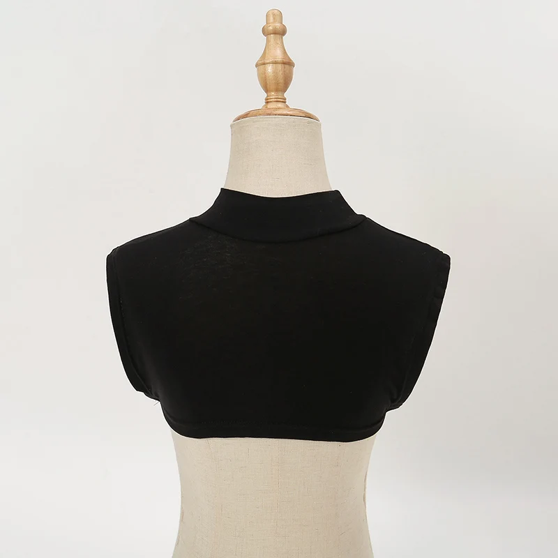 Fake Collar Modal Square Soft Elastic Detachable Turtleneck High Inner Neck Cover Women