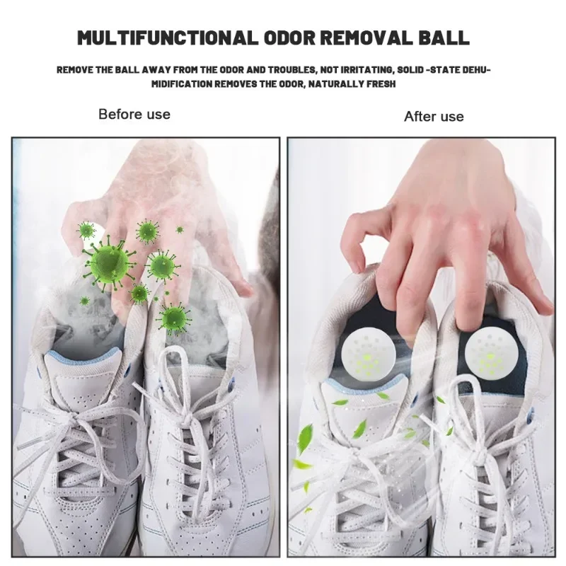 Shoes Deodorizer Freshener Balls Foot Care Fragrance Air-fresh Shoe Closet Cabinet Fresher Balls Household Odor Removal Supplies