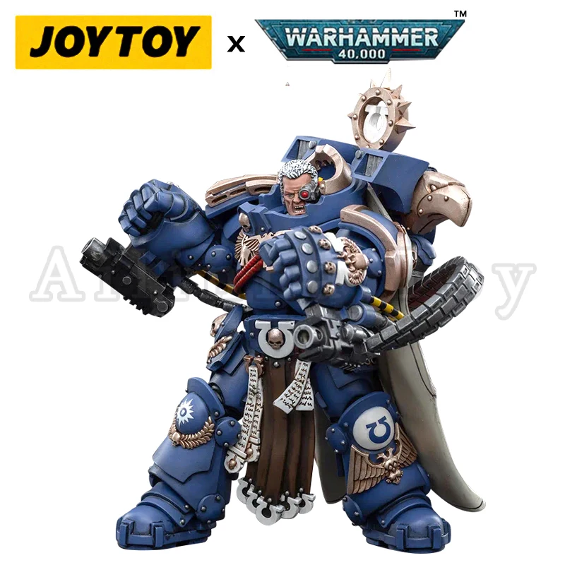 Action Figure JOYTOY Warhammer 40k 1/18 - Marneus Calgar, Capitolo Maestro Ultramarines, 12,2 Cm, Collezionabile Per Adulti E Ragazzi 15+