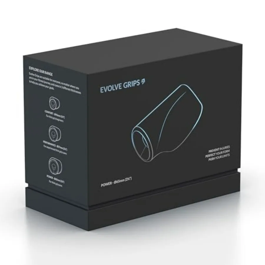 Ergonomic Thick Grips | Size: Power (Large) with 2.5” Outer Diameter