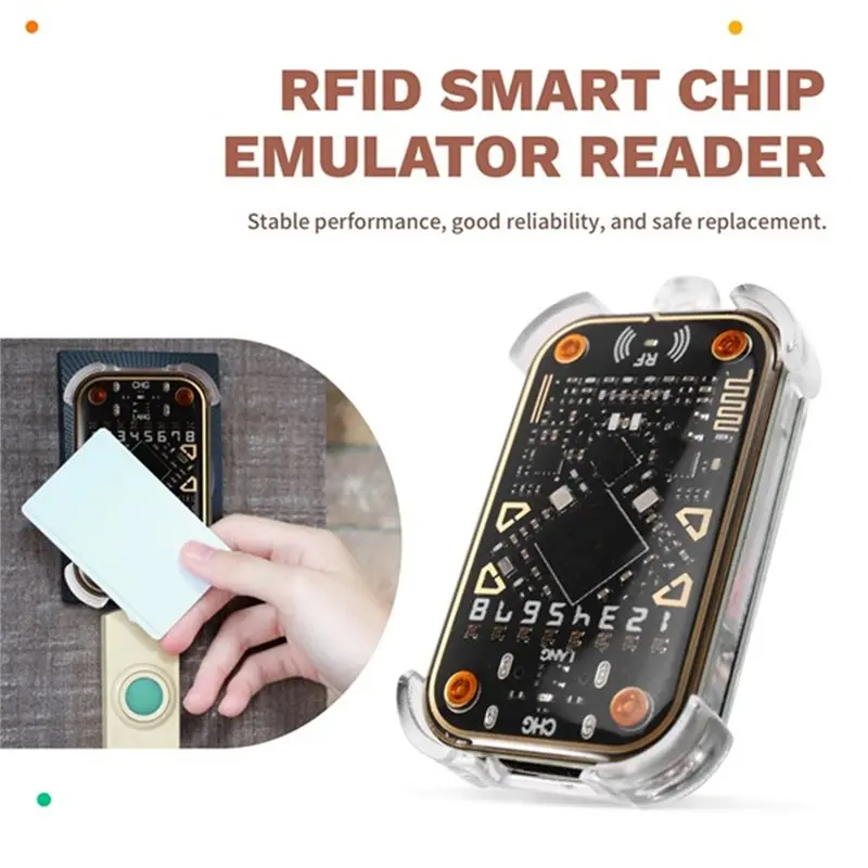 SQPP-Chameleon V3.0 RFID 스마트 칩 에뮬레이터 리더+4X화이트 카드 복사기 ID IC 125Khz 13.56Mhz 카드 태그 복사기 작가