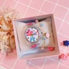 New Fashion Colorful Flower Watch for Girl Women Cute Cartoon Kids Watches Silicone Quartz Candy Color Children Wristwatch Clock 5