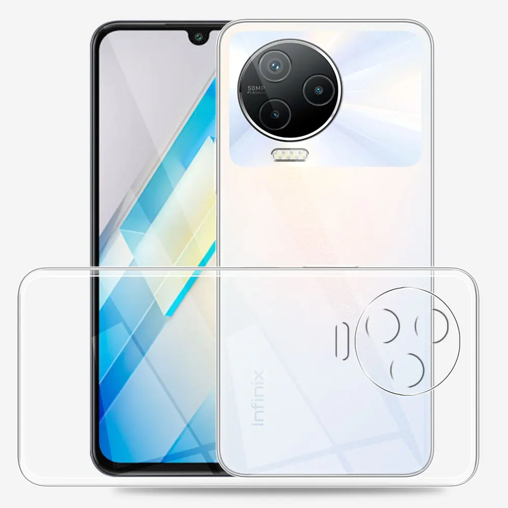 Transparent Silicone Soft Phone Cover