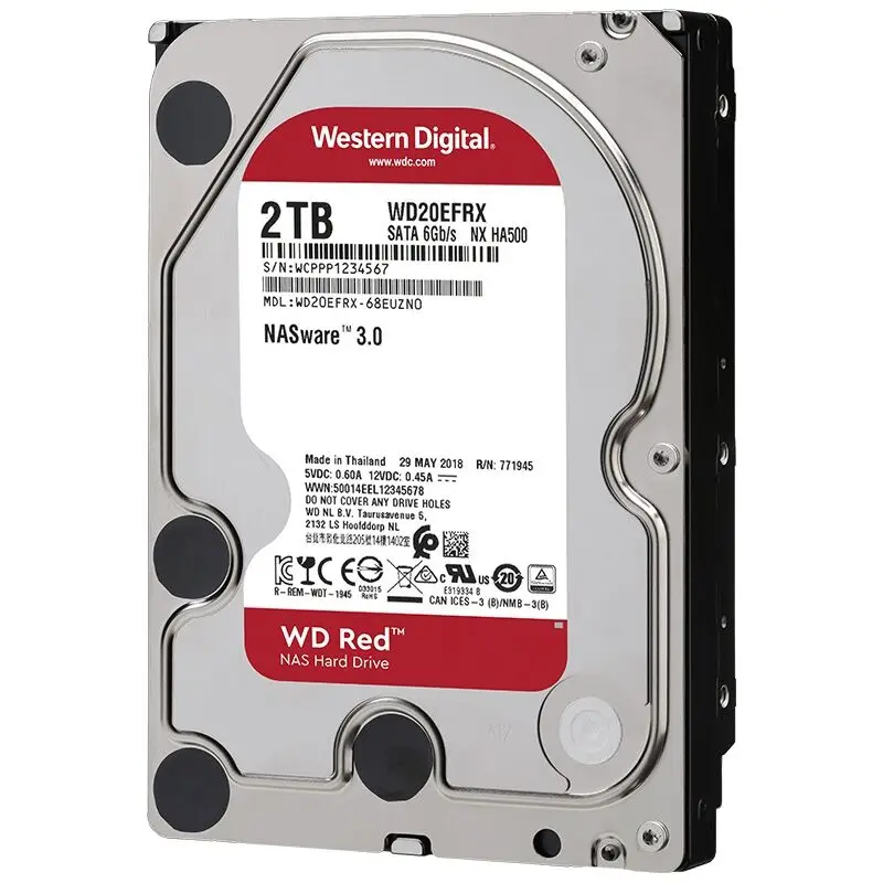 patient Montgomery adgang Original Western Digital Wd Red Nas 4tb 3tb 3.5" Internal Hard Drive Hdd  Sata 6gb/s 2tb 1tb Sata 64 Mb Cache Hdd For Desktop - Hard Disk Drive -  AliExpress