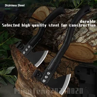 Lifesaving tools, logging and chopping wood, multifunctional outdoor tools, camping and firefighting axes, mountain axes, etc 1