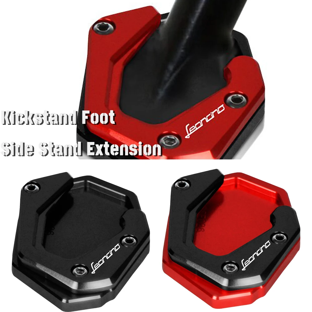 

Kickstand Extension Pad Side Stand Enlarger Plate FOR BENELLI leoncino 250 leoncino500 BNT BJ250 BJ300 BJ302 BN250 BN300 BN302