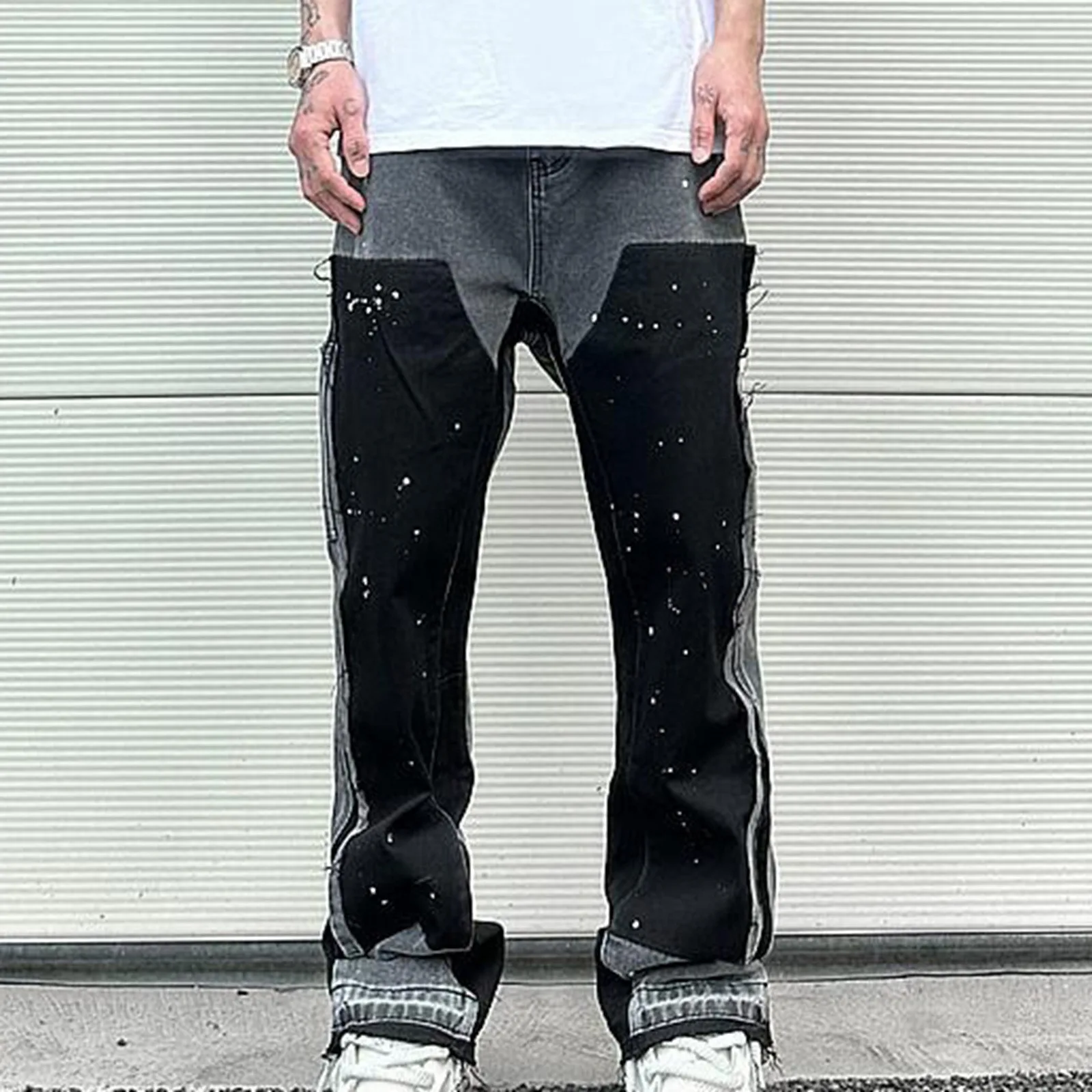 ★韓国の人気★【HITTAEK】★Rock Flare Deni.m★デニム★関税込 ☆韓国の人気☆【HITTAEK】☆Rock Flare Deni.m☆デニム☆関税込