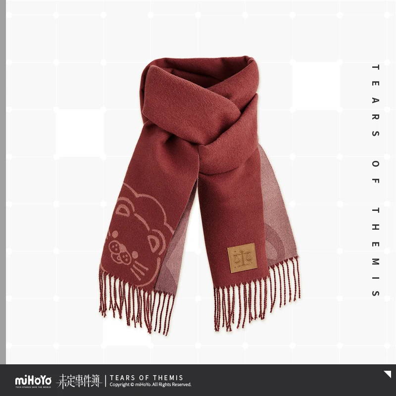 Game Tears of Themis Knitted Scarf Official miHoYo Artem Marius Luke Pearce Vilhelm Richard Albert Characters Student Scarves