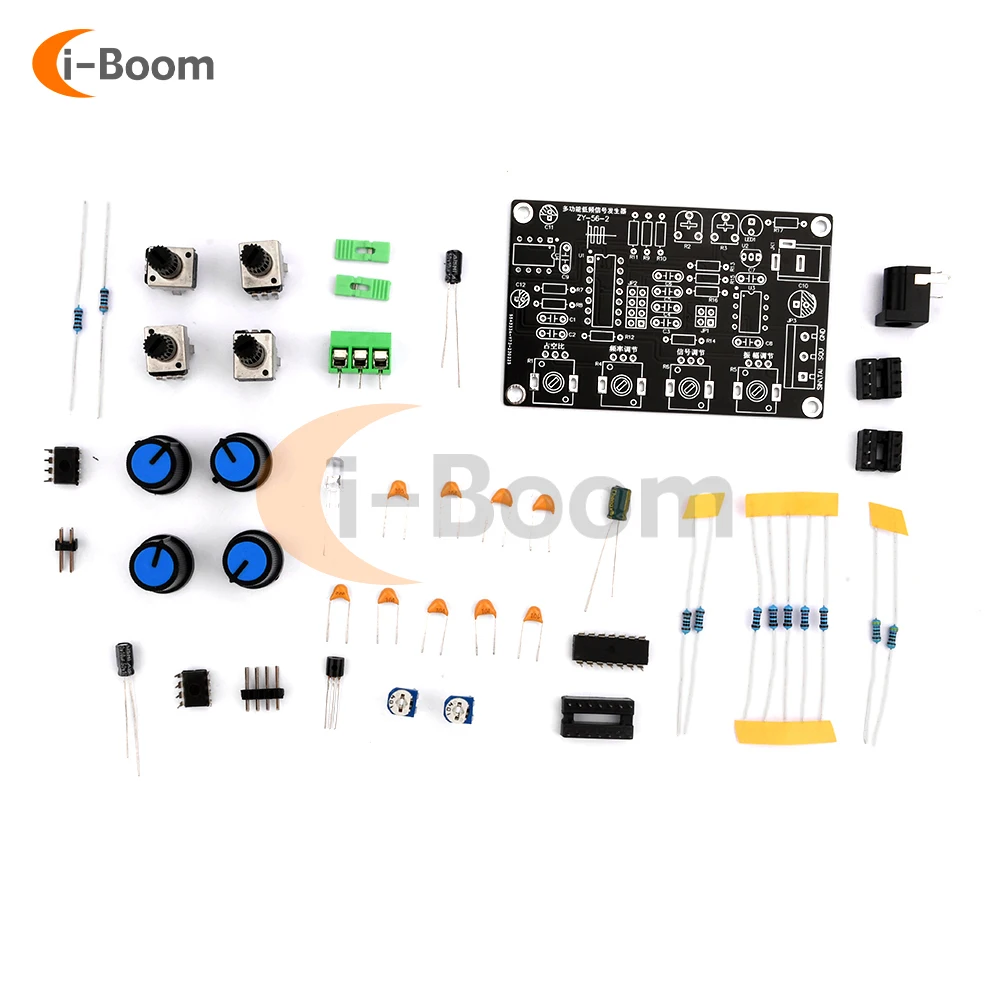ICL8038 Monolithic Function Signal Generator Module Sine Square Triangle Signal Generators DIY Welding Practice Kit 2