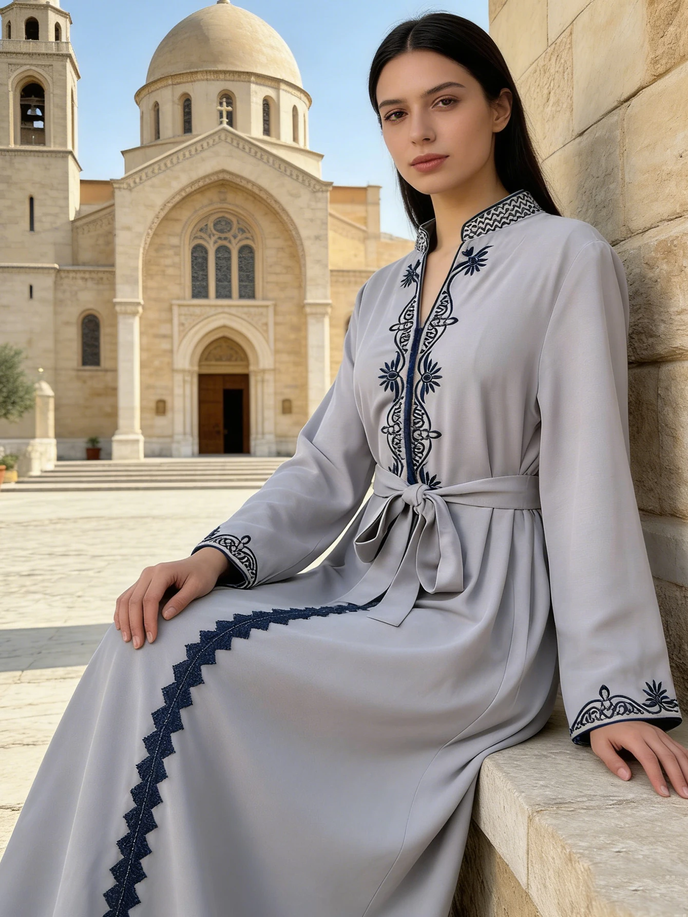 جلابية رماد الأندلس