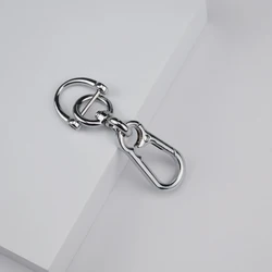 Premium TPU Key Fob Cover with 5 - 6 Button Slots (Silver keychain)