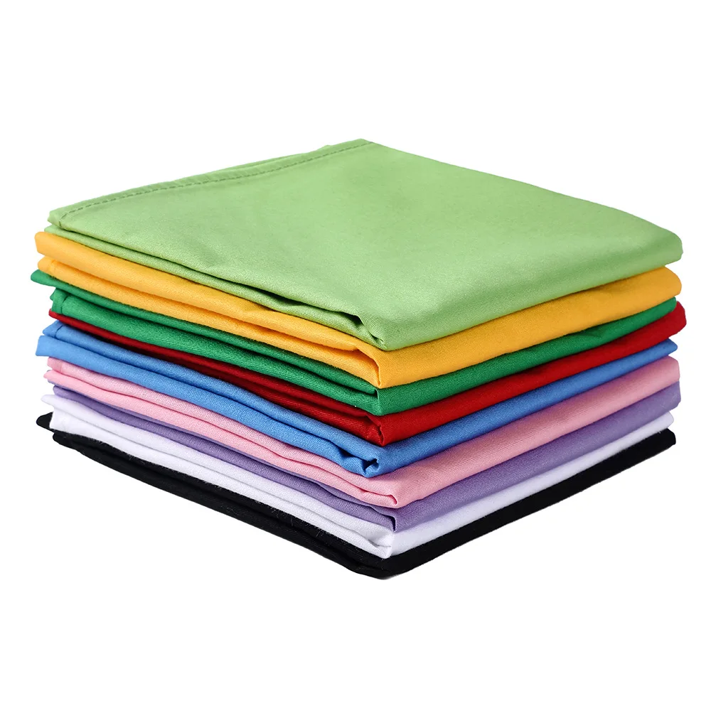 Pure Cotton Dog Triangular Bandage for Small Medium Dogs Puppy Chihuahua Solid Color Bandana Bibs Collar Pet Accessories