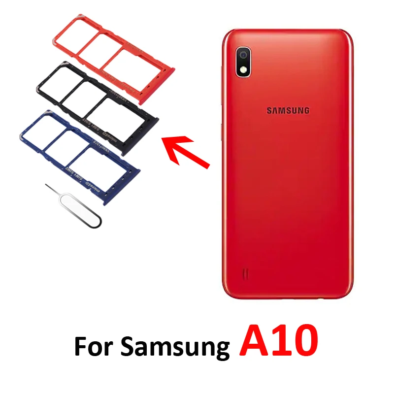 SIM Card Slot Holder For Samsung Galaxy A10 A10s A105 A105F A105G