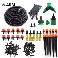 5M-40M Micro Drip Irrigation Set DIY Garden Irrigation Spray Automatic Watering Hose System With Adjustable Dripper C1 1