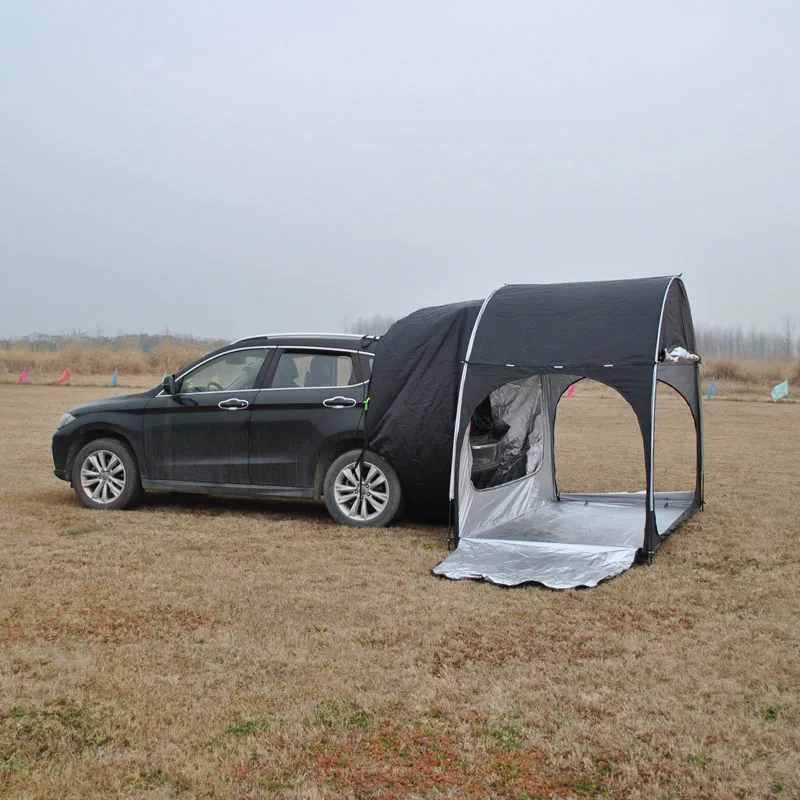 Car Awning Sun Shelter - Tailgate Awning Tent | Waterproof Extended Outdoor  Car Tail Tent | Auto SUV Camping Tailgate Tent, Car Camping Accessories