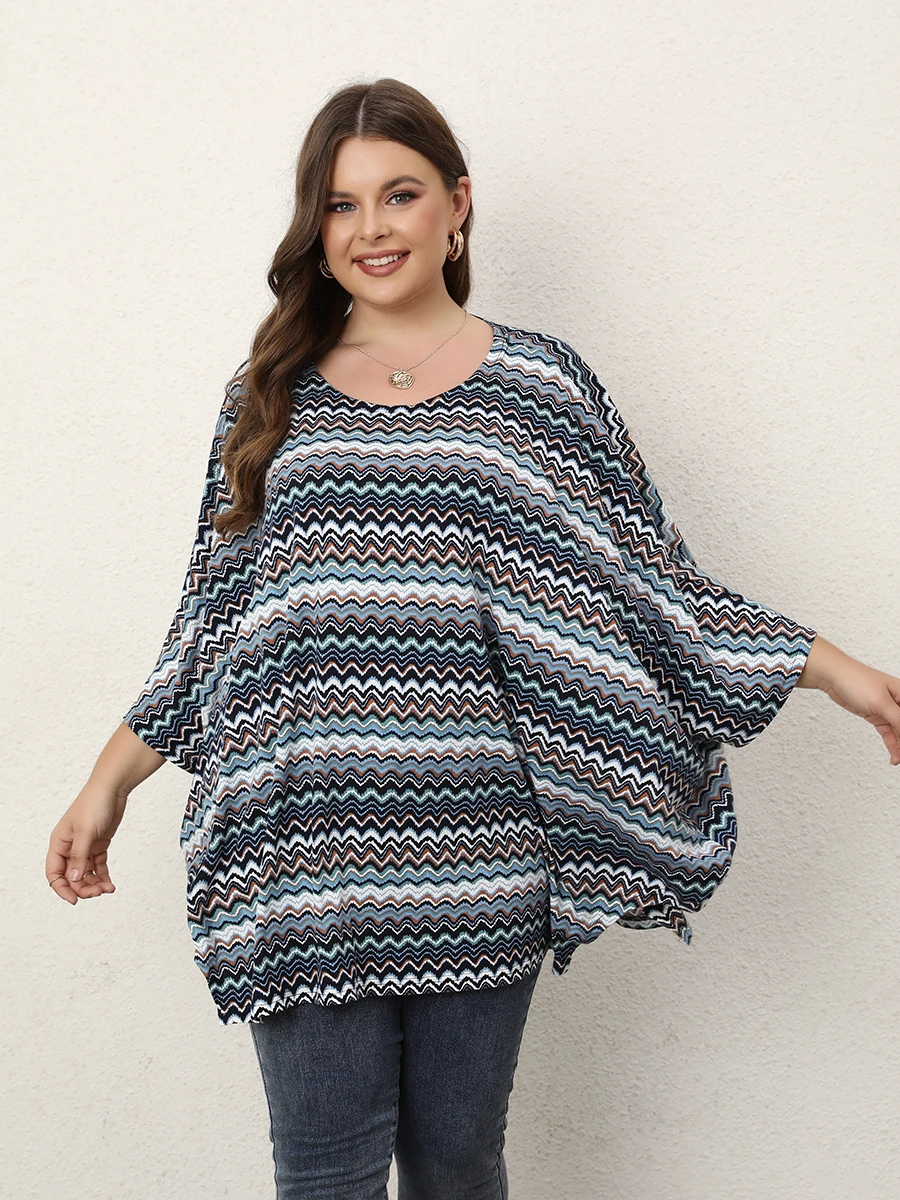 Plus Size Women Clothing Plus Size Stripe Clothing Design Plus Size