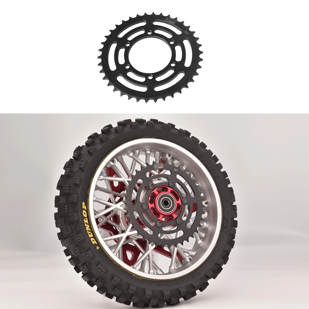 Losi Hub Chain Sprocket, Gold: PM-MX - LOS362007