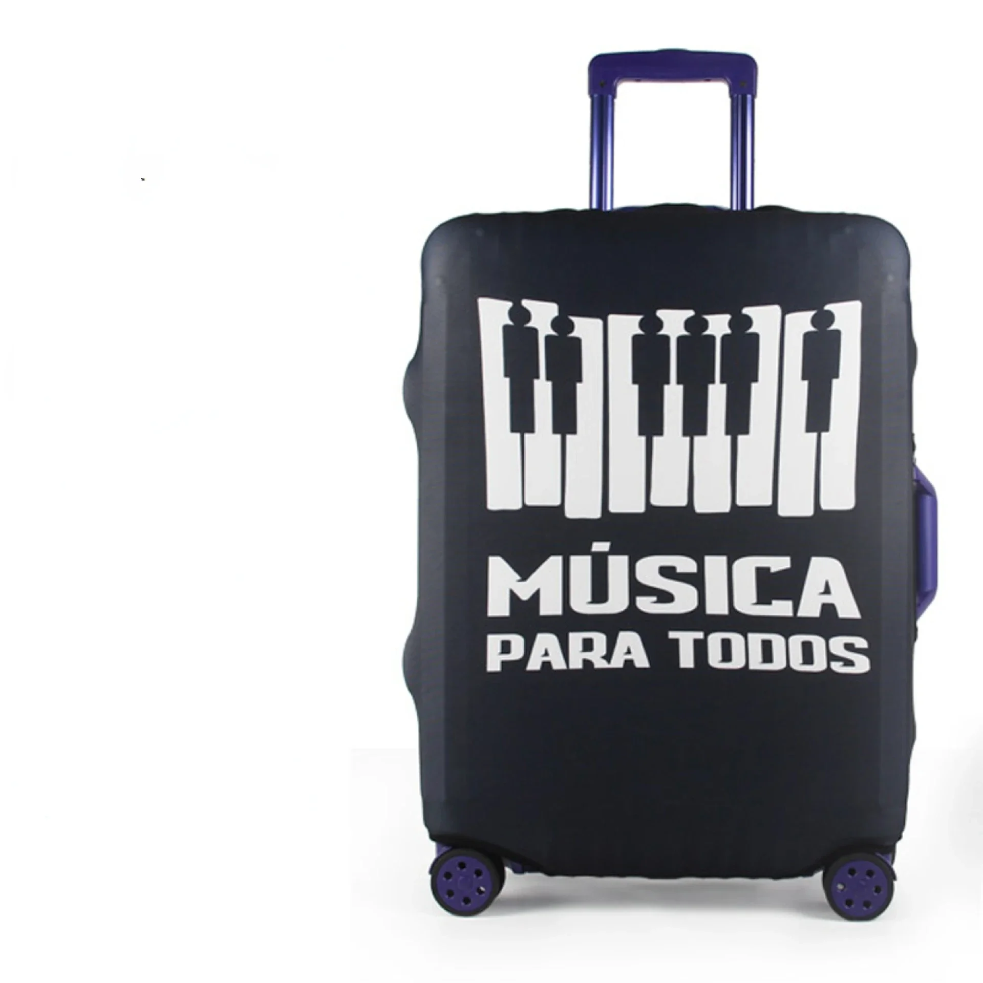 Cute Bear Luggage Cover Travel Suitcase Protector Suit For 18-32 Size Trolley Case Dust Travel Accessories Elasticity Box Sets 5