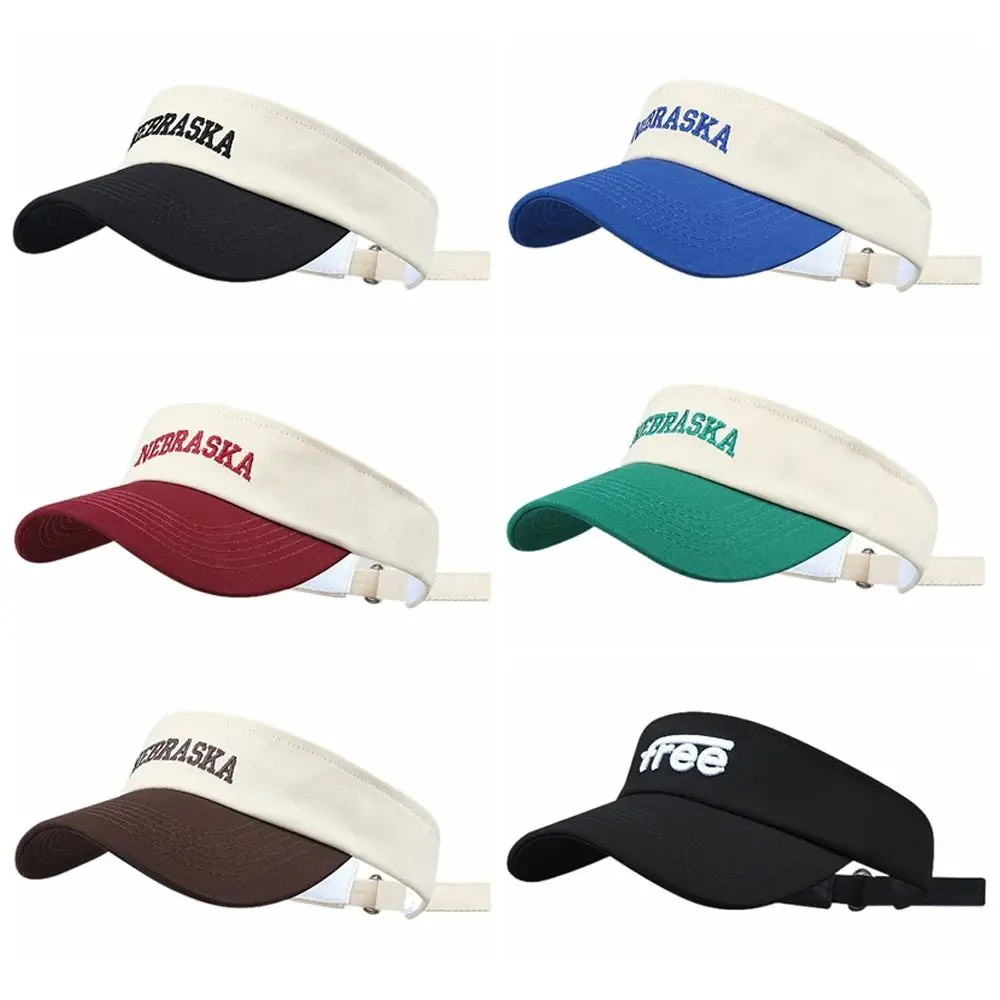 

Adjustable Empty Top Cap Men Women Breathable Assorted Colors Baseball Cap Sunscreen Cotton Sun Hat Tennis Golf