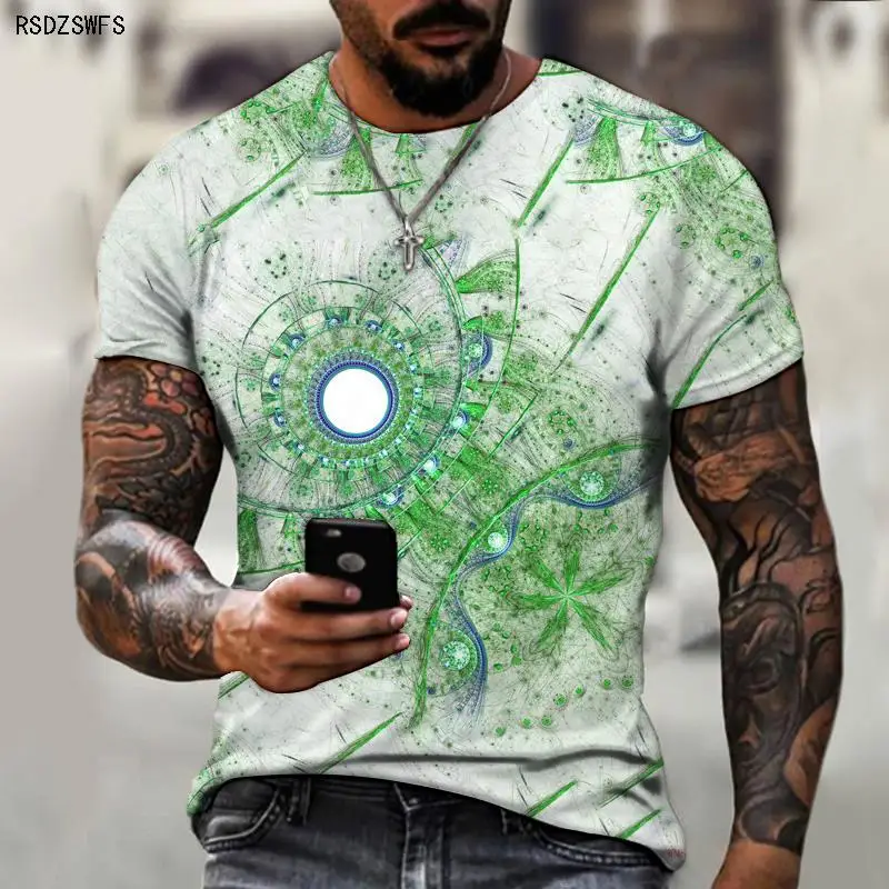 

The latest summer men's shirt, artistic personality, creative 3D printing Harajuku street oversized T-shirt top, short sleeves