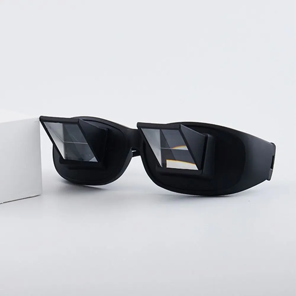 Reading Glasses Lazy Eyeglasses Lazy Reading Glasses Prismatic Periscope Horizontal Glasses Lying Down Bed Reading Watching HD Readers