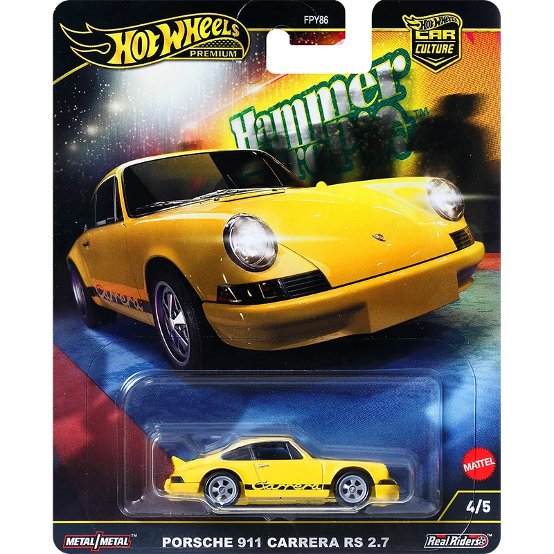 Hot Wheels Premium Car Culture – '86 MG Metro 6R4 Im Maßstab 1:64 (Die-Cast) Mit Real Riders Reifen – Sammlerauto
