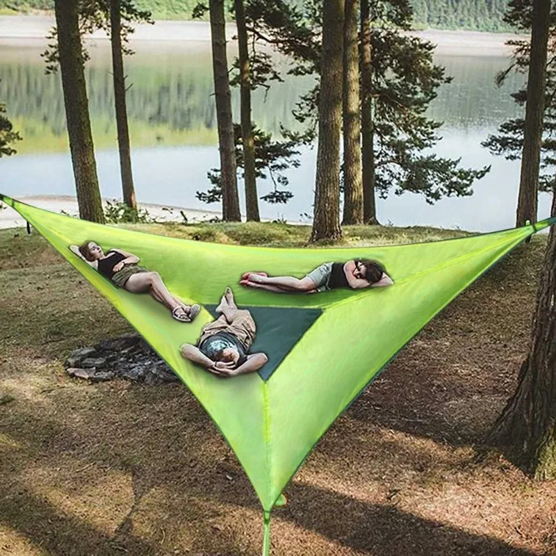 Portable Triangle Camping Hammock 1