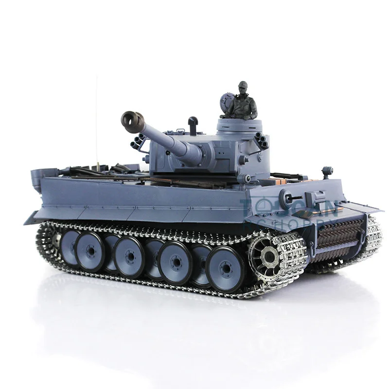 Boy Gifts 1/16 Heng Long TK7.0 German Tiger I RTR RC Tank Toy 3818 Upgraded Metal Version Model TH17239 2