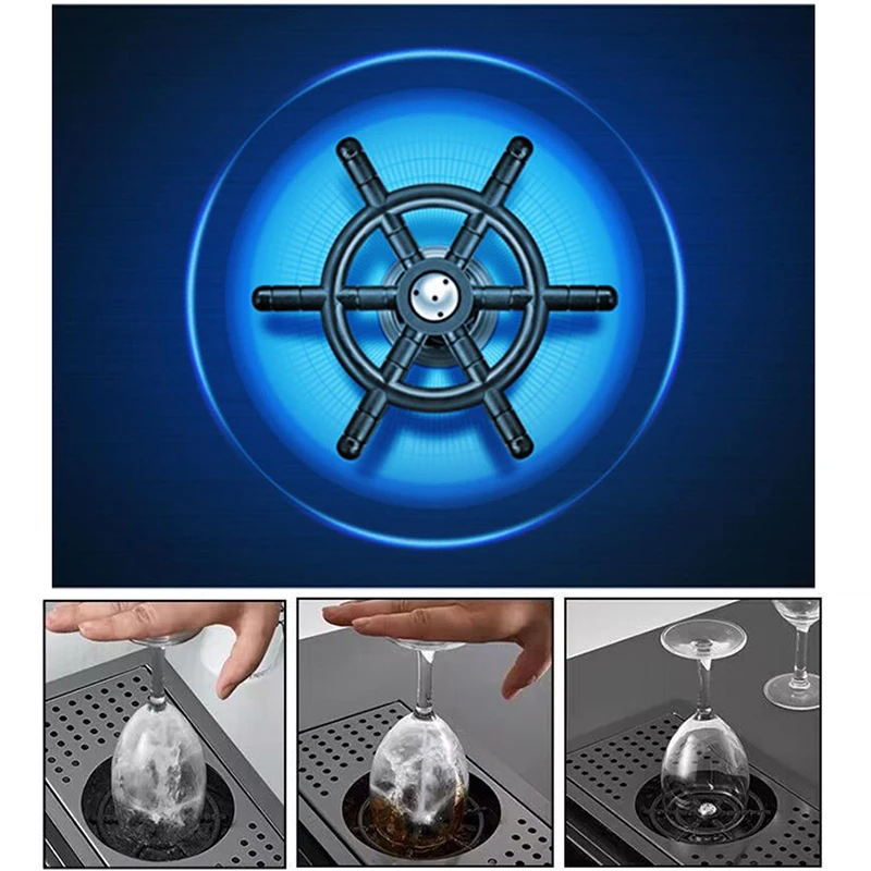 ASRAS Nano Kitchen Sink Cup Washer Hidden Bar Counter Cover Concealed Single Bowl Sinks With Lifting Faucet kitchen accessories kitchen sink kitchen sink faucet set kitchen sink hole cover