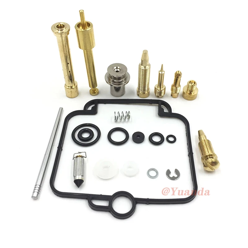 Kit Réparation Carburateur Pour Suzuki GS500 / GS-E 500 (2001-2011) - Inclut Diaphragme Et Flotteur, Ensemble De 3 Pièces