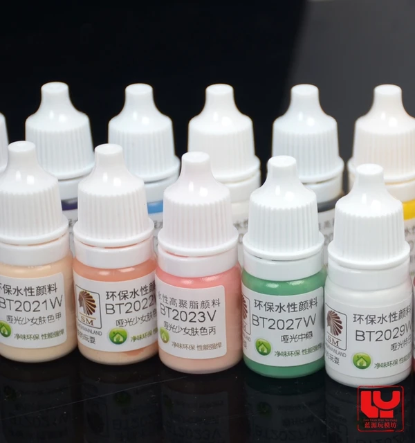 Coating Paint Pigment Solid Matte ColorModel Coloring Pen Hand Applied Water-Based Drawn BT2001-110 Gunpla SM 5ML 2
