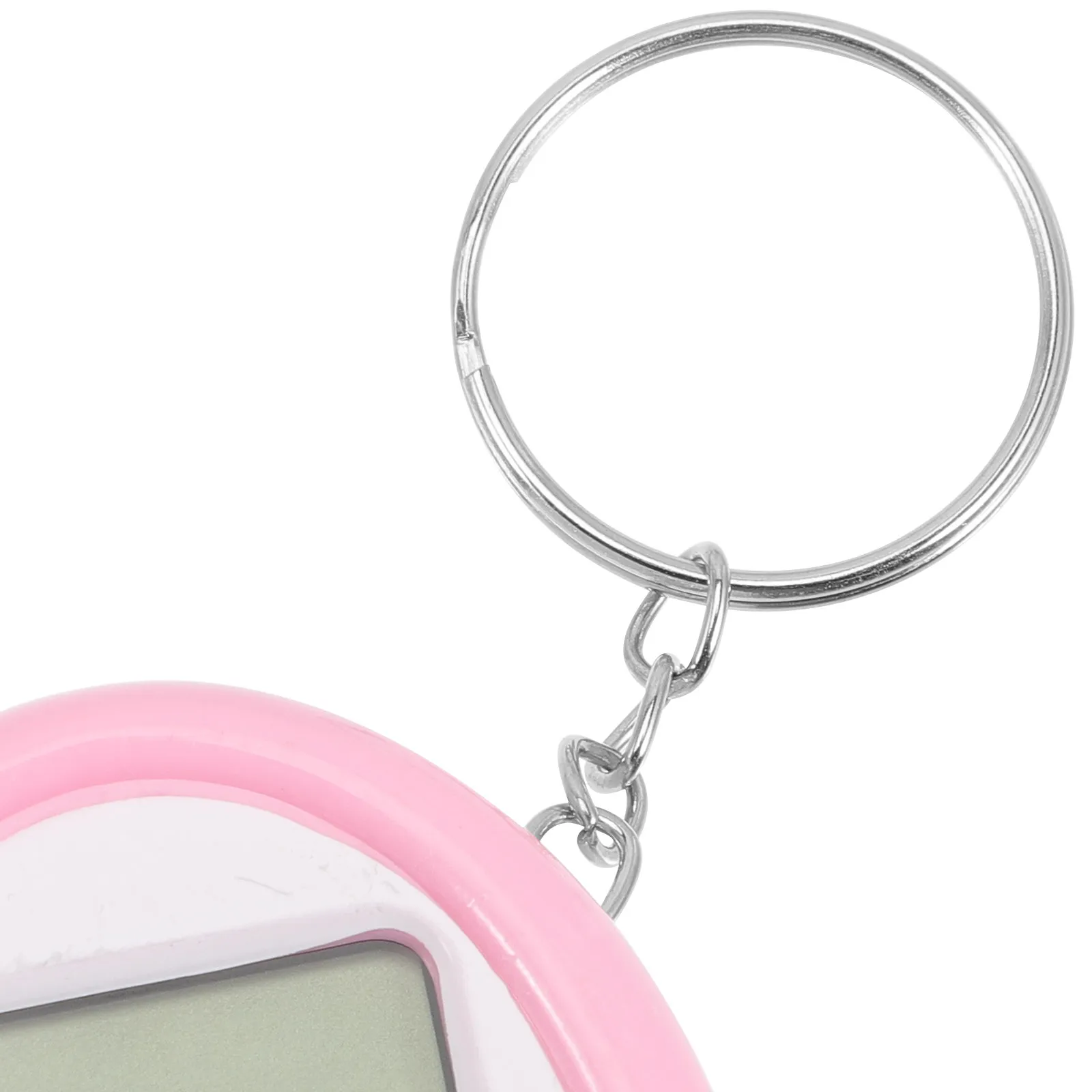 3Pcs 가상 전자 디지털 애완 동물 키 체인 어린이를위한 미니 휴대용 게임 기계 조기 교육 휴대용 재미