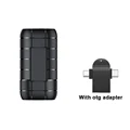 With OTG adapter