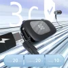 K75 Business Earphones Hands Free Bluetooth V5.4 LCD Display Wireless Earphones for Call and Cycling Noise Reduction Earphones 5