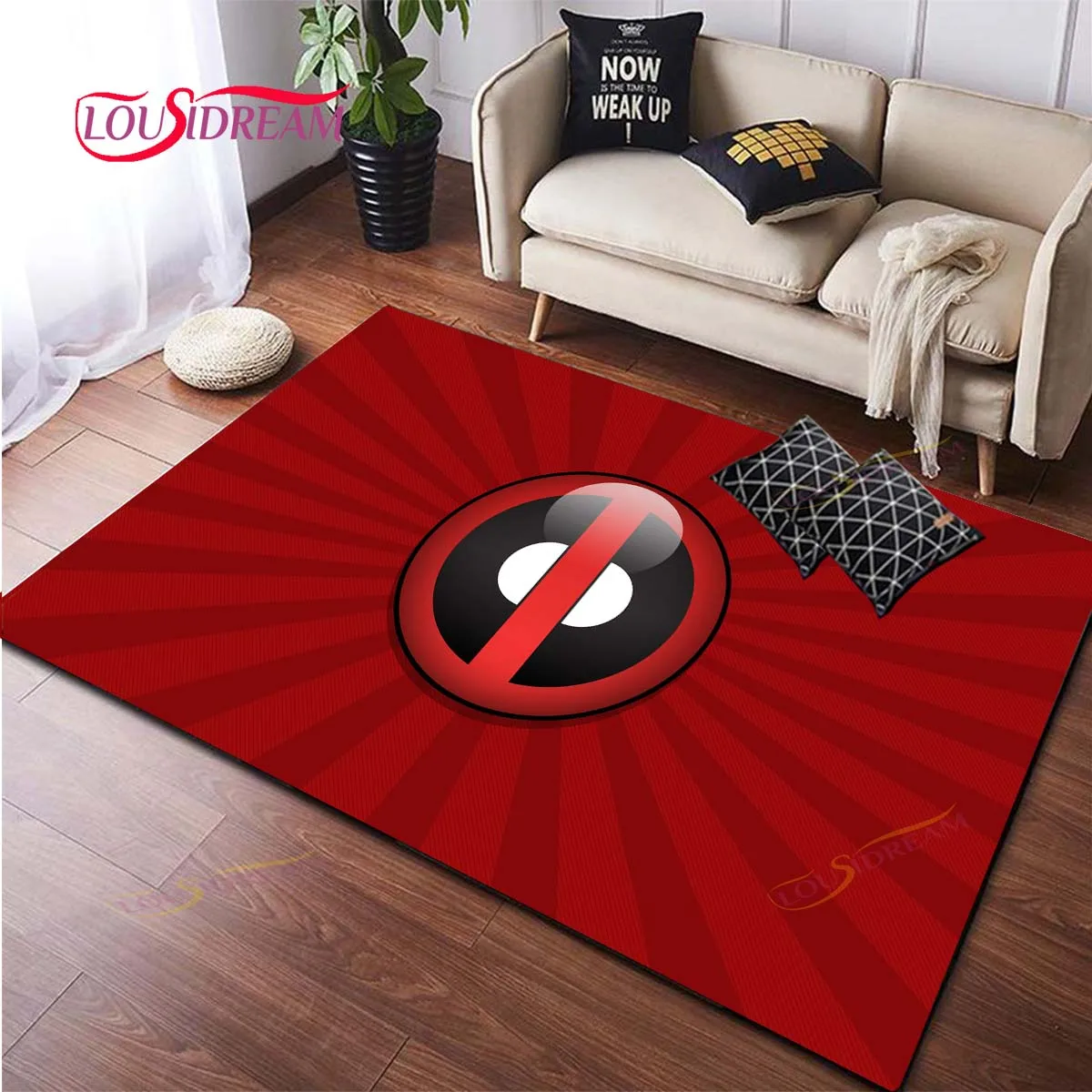 

Anime D-Deadpool Fantasy Carpet for Home Living Room,Mat Decoration Room,Carpet Kid's Room,Home Decoration,Picnic Rug Non-slip