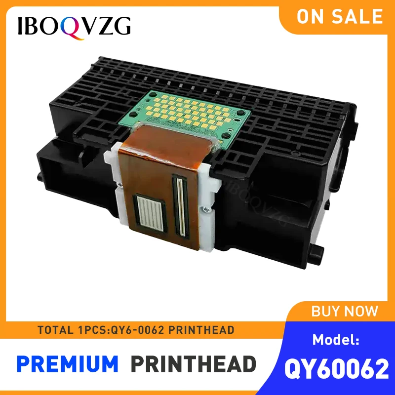 

IBOQVZG Print Head Nozzle Printhead QY6-0062 Fits For Canon Inkjet iP7600 MP970 MP950 iP7500 MP960 Printer