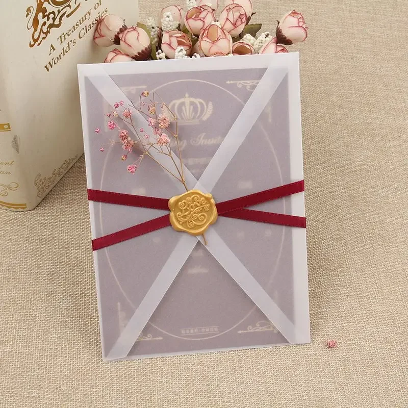 Translucent Sulfuric Acid Paper Envelopes DIY Postcard/Card Storage Wedding Invitations Gift Packaging 20pcs mailing envelopes